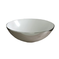 LAVABO BOL Ø40X15,5 GRIS BRILLO