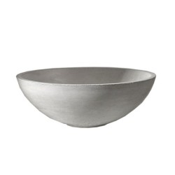 LAVABO SFERA Ø40X15 BLANCO MATE