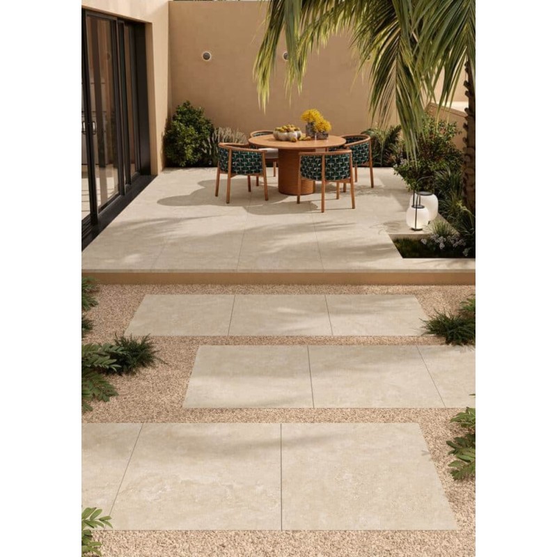 ÉLAN BEIGE ANTI-SLIP 80X80 20MM RECTIFICADO