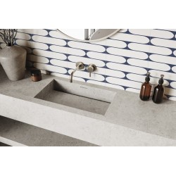 Azulejo efecto Monocolor Rado de Aparici para Baño,Cocina