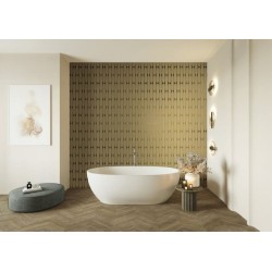 Azulejo efecto Monocolor Rado de Aparici para Baño,Cocina