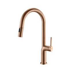 MONOMANDO DE COCINA KALE PVD ORO ROSA CEPILLADO