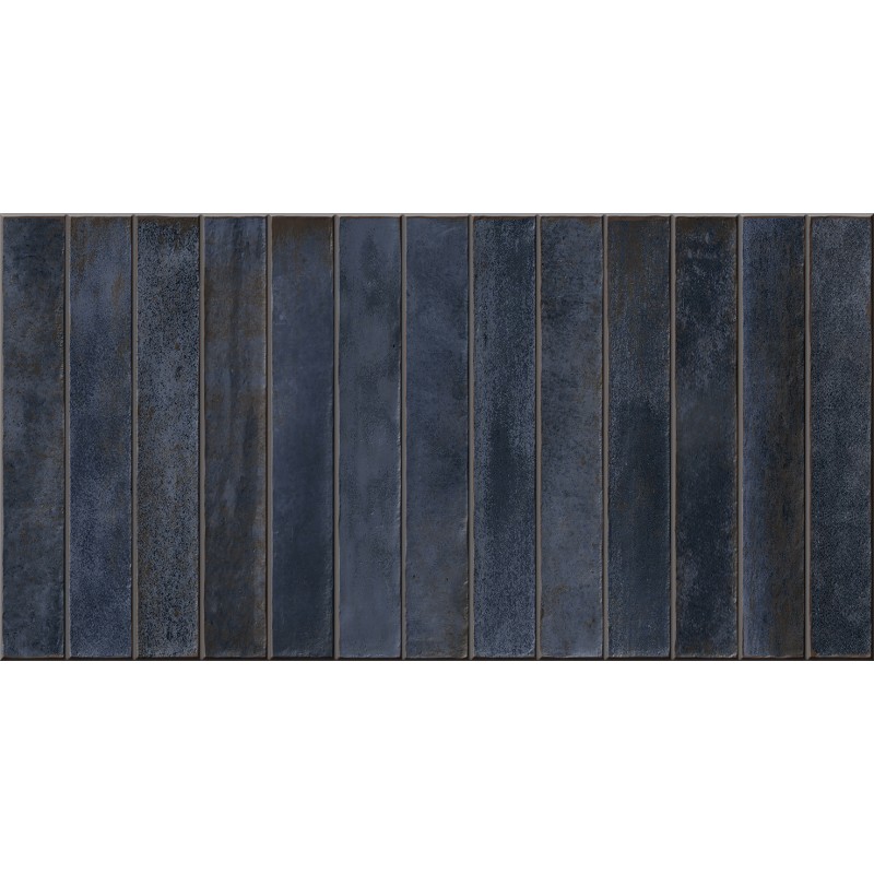 MYKONOS Easy Long Blue Gloss 32x62,5 – Revestimiento cerámico azul brillo