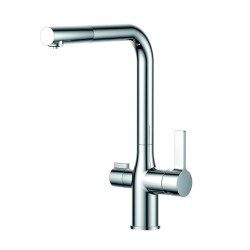 MONOMANDO DE COCINA CAÑO ALTO OSMO CROMO BRILLO