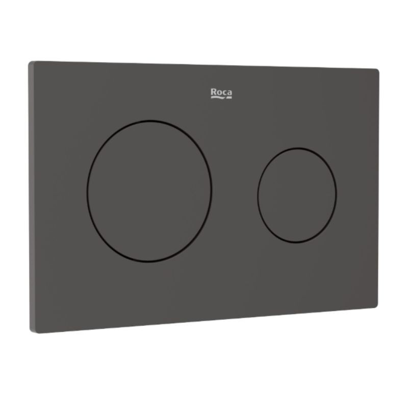 Placa de Accionamiento Roca PL10 DUAL Onix Mate – Dual Flush