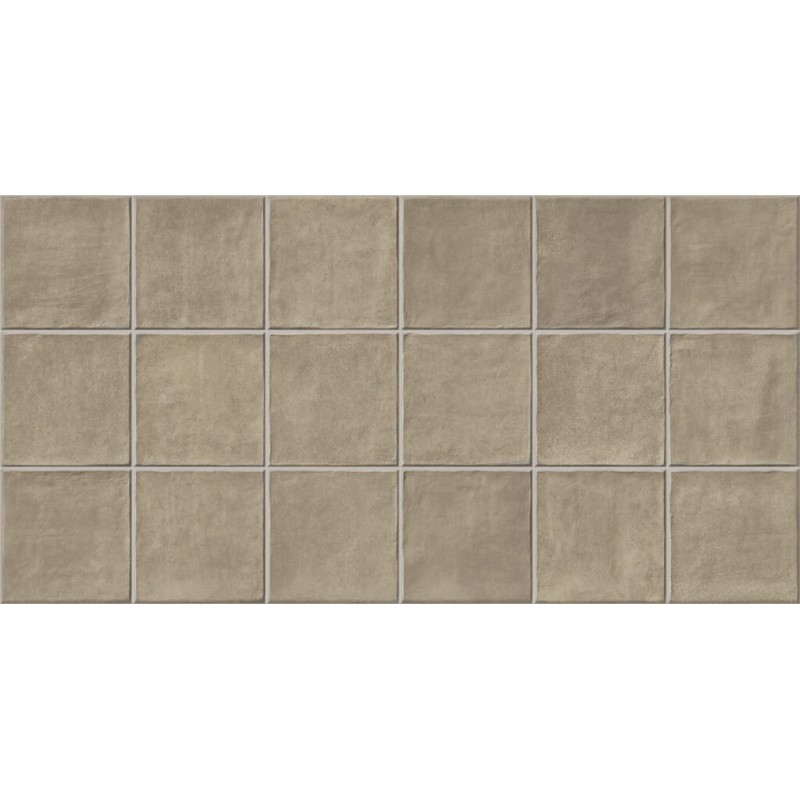 Azulejo Easy Block Toffee Brillo 32x62.5 cm Mykonos porcelánico revestimiento monocolor
