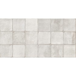 Azulejo Easy Block Pearl Mate 32x62.5 cm Mykonos porcelánico revestimiento monocolor