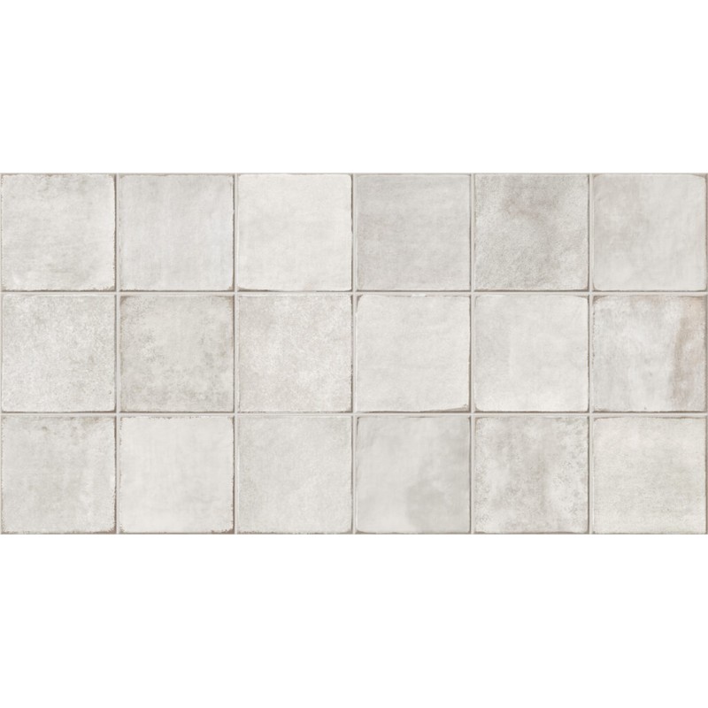 Azulejo Easy Block Pearl Mate 32x62.5 cm Mykonos porcelánico revestimiento monocolor