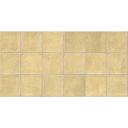 Azulejo Easy Block Ambar Mate 32x62.5 cm Mykonos porcelánico revestimiento monocolor