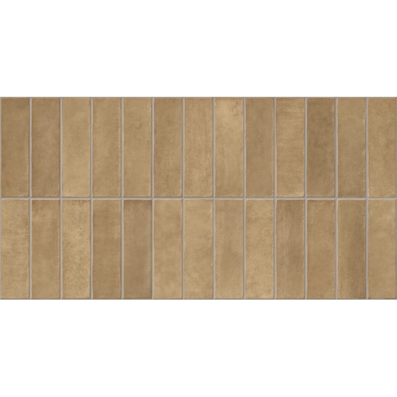 Azulejo Easy Limit Terracota Brillo 32x62.5 cm Mykonos porcelánico revestimiento monocolor