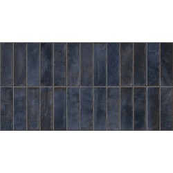 Azulejo Easy Limit Blue Mate 32x62.5 cm Mykonos porcelánico revestimiento monocolor