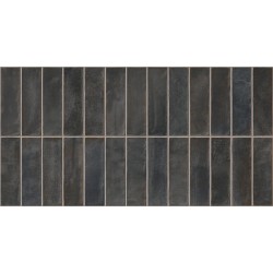 Azulejo Easy Limit Black Mate 32x62.5 cm Mykonos porcelánico revestimiento monocolor
