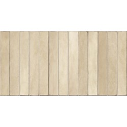 Azulejo Easy Long Sand Brillo 32x62.5 cm Mykonos porcelánico revestimiento monocolor