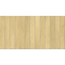Azulejo Easy Long Ambar Brillo 32x62.5 cm Mykonos porcelánico revestimiento monocolor