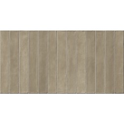 Azulejo Easy Long Toffee Mate 32x62.5 cm Mykonos porcelánico revestimiento monocolor