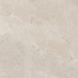 Porcelánico efecto piedra Domus Cream mate 59,5x59,5 cm rectificado de Colorker para suelos y paredes interiores