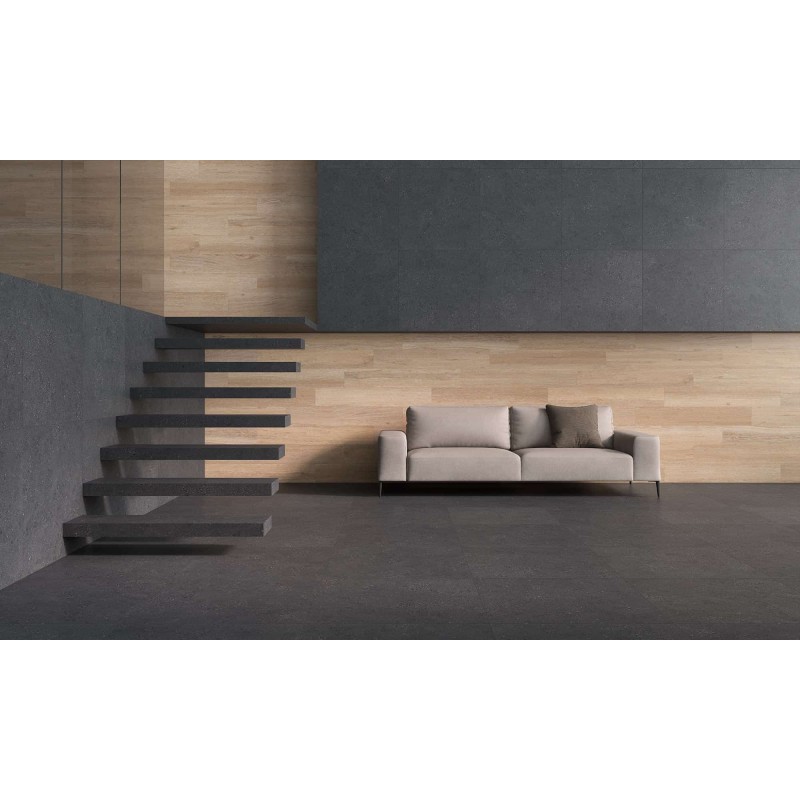 UNDEFASA NORDBY NEGRO MATE 80X80 RECTIFICADO