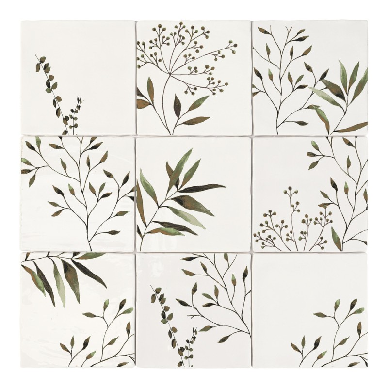 Azulejo efecto Monocolor Tabarca de Dune para Baño,Cocina,Residencial,Decoración,Comercio