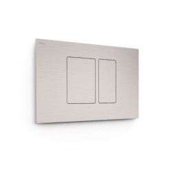 PULSADOR WC SYSTEMS DOBLE DESCARGA CUADRADO CROMO