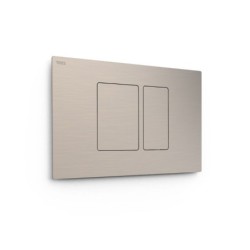 PULSADOR WC SYSTEMS DOBLE DESCARGA CUADRADO ACERO