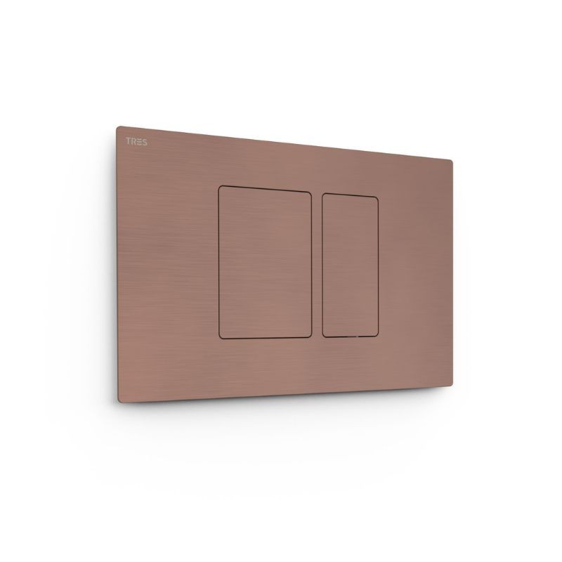 PULSADOR WC SYSTEMS DOBLE DESCARGA CUADRADO VOLCANIC