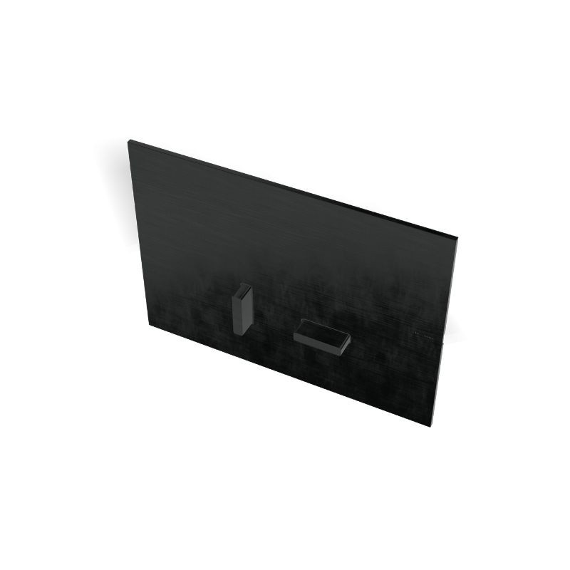 Pulsador Cleaning Flushing Cuadrado Gun Metal