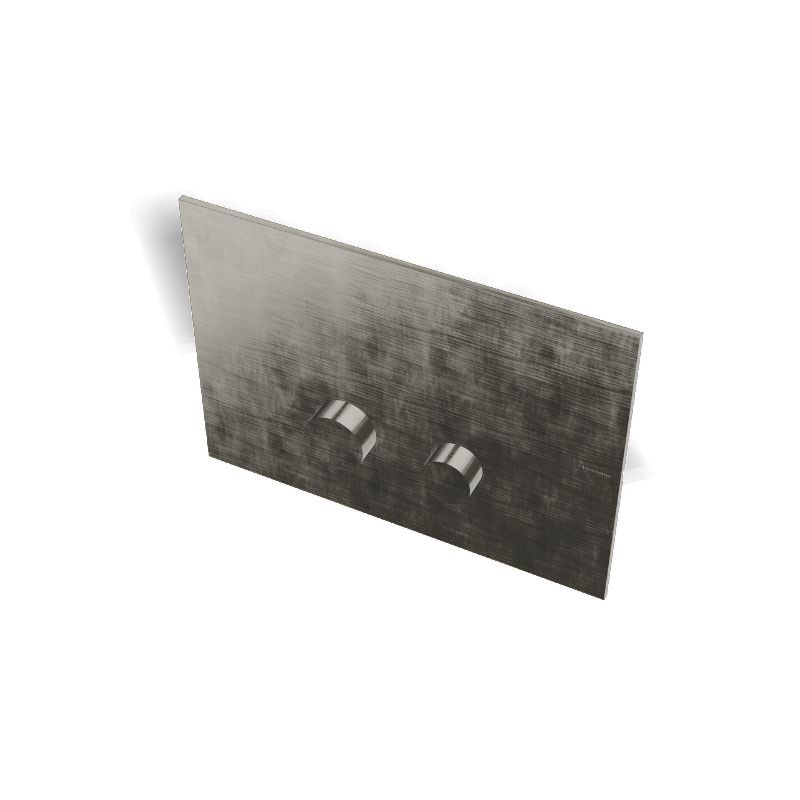 Pulsador Cleaning Flushing Redondo Inox Cepillado