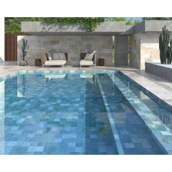 Azulejo efecto Piedra Bali de Dune para Piscina