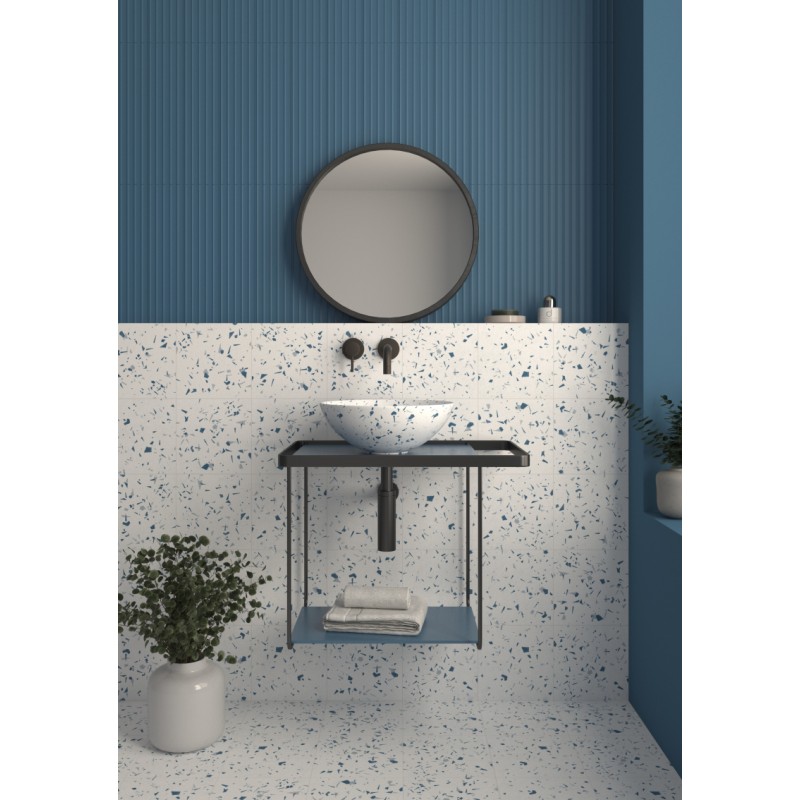 FRAGMENTA AZUL MATE 20X20