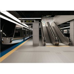 Azulejo efecto Monocolor Kerabraille de Aleluia para Exterior,Comercio