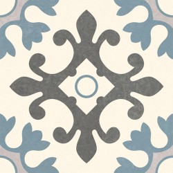 Azulejo efecto Hidráulico Saudade de Dune para Residencial,Baño,Cocina,Comercio