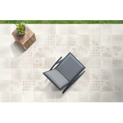 Azulejo efecto Textil Terracota de Dune para Cocina,Exterior