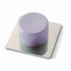 TOPE PUERTA ADHESIVO GRIS