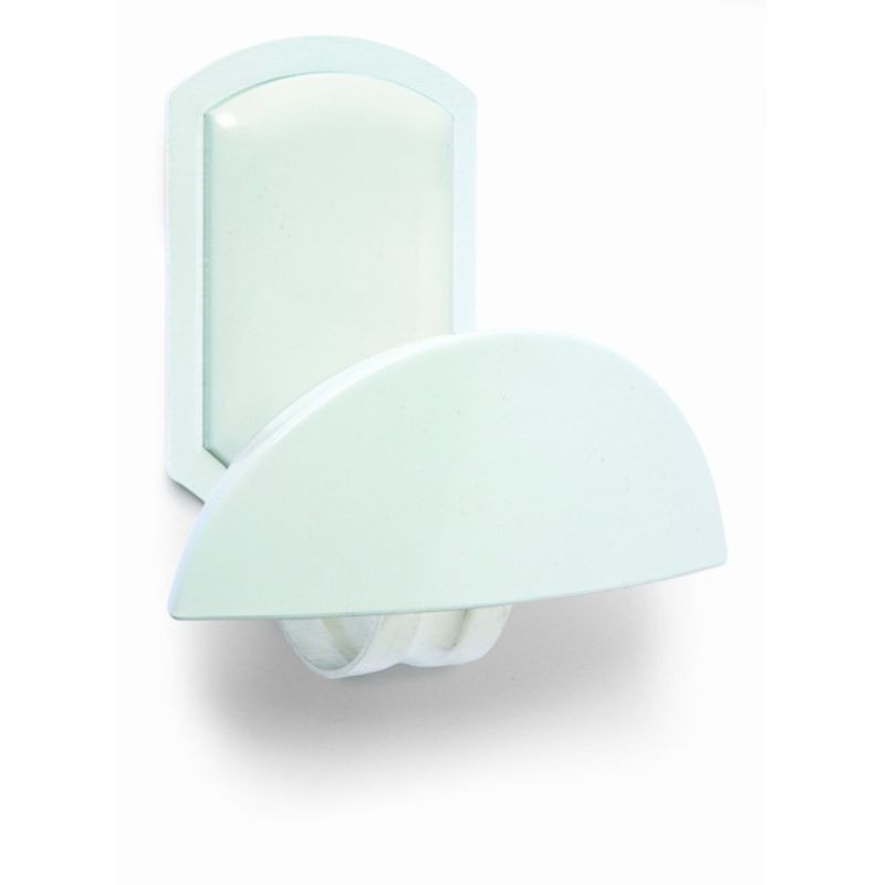 PERCHA MEDIA LUNA BLANCA