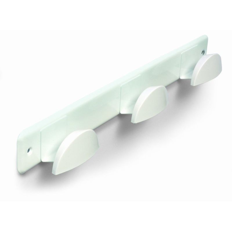 PERCHERO MEDIA LUNA 3 B BLANCO