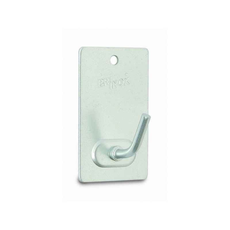 PACK 3 PERCHA MEDIANA CROMO MATE