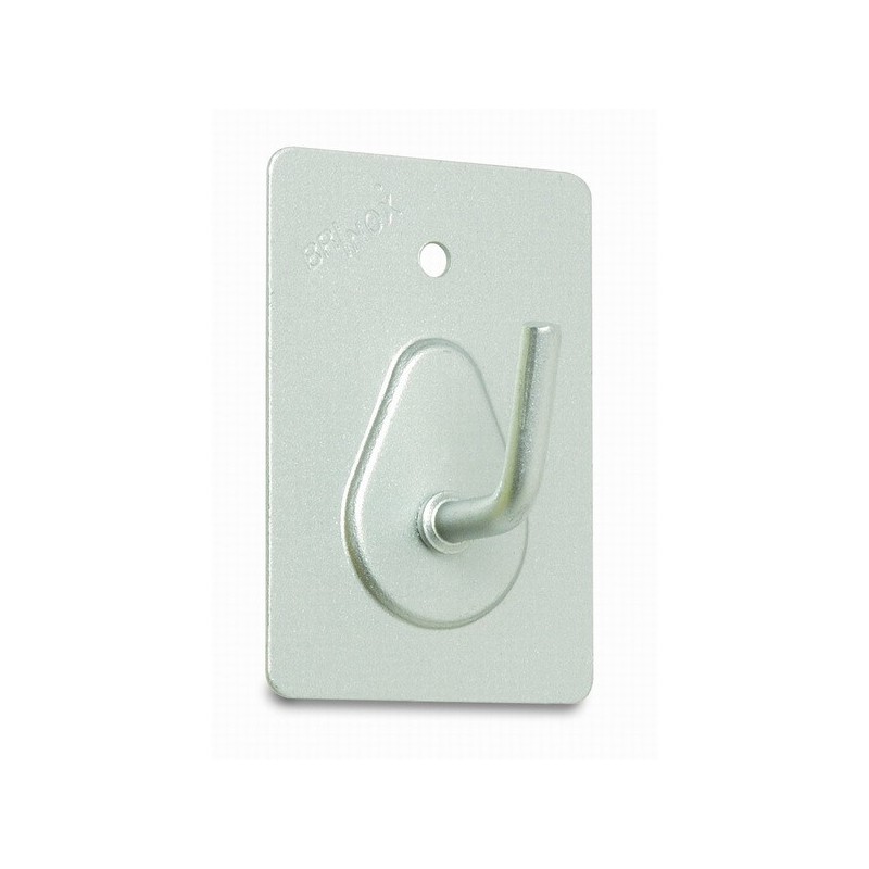 PERCHA GANCHO GRANDE CROMO MATE