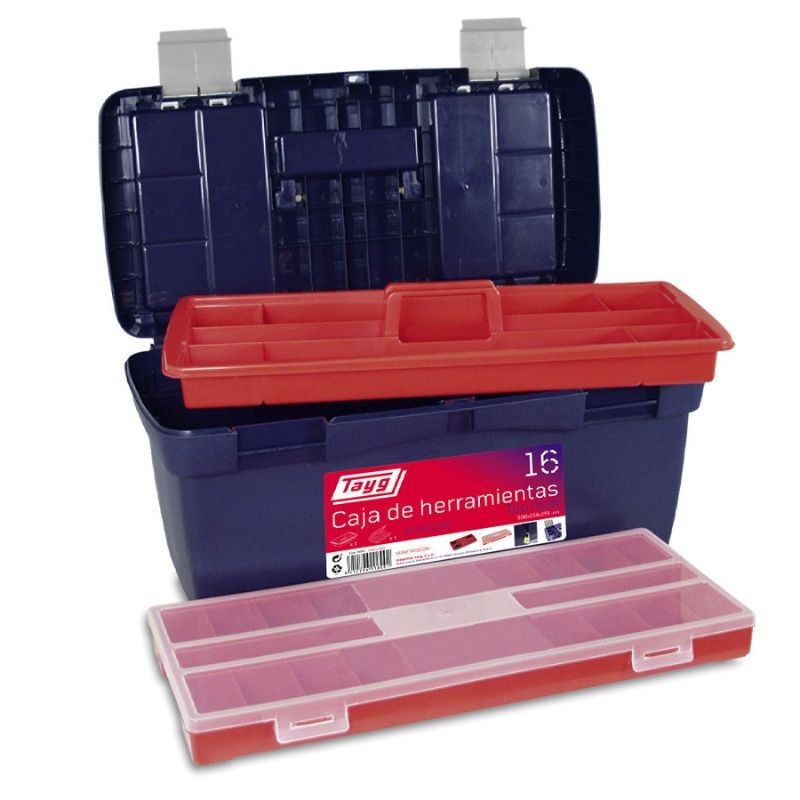 CAJA DE HERRAMIENTAS DE PLÁSTICO Nº 16