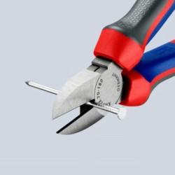 ALICATE KNIPEX CORTE DIAGONAL 180 MM