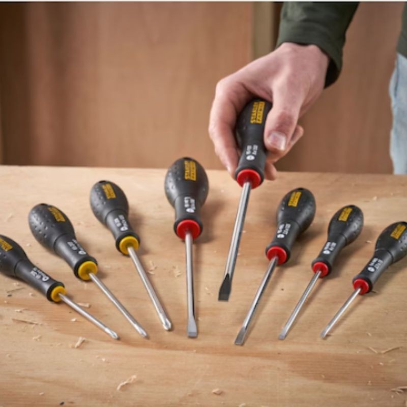 Juego 8 Destornilladores Planos y Pozidriv | Ferrolan