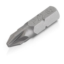 BLISTER 2 PUNTAS 25 MM POZIDRIV 2