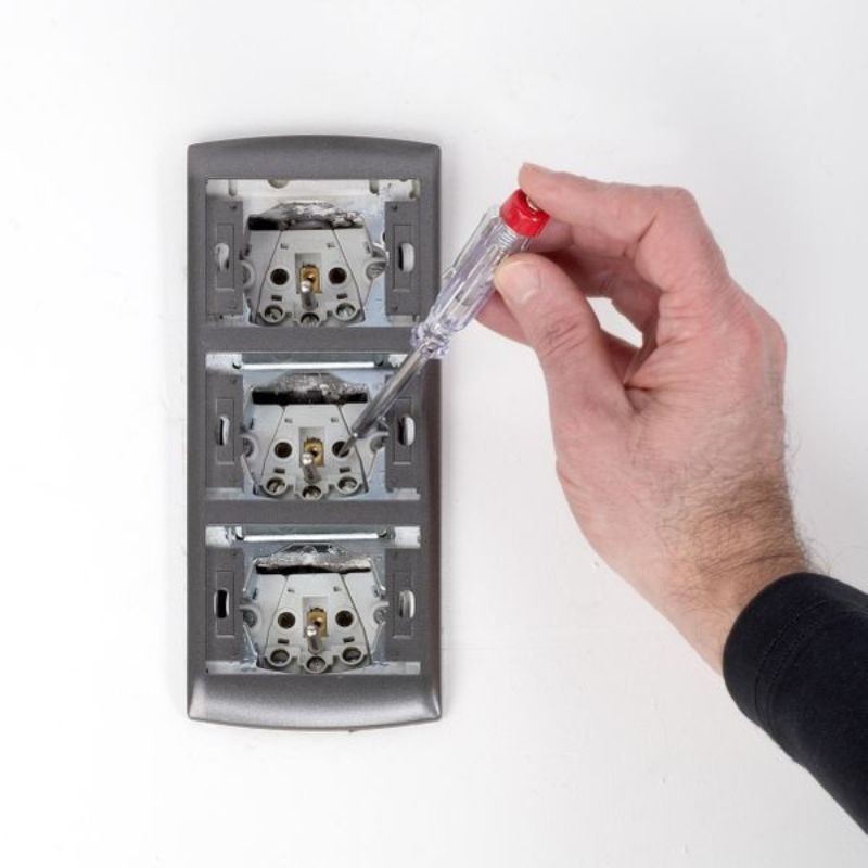 Tester de Voltaje 100-250 V 140 mm | Comprobador Eléctrico con Indicador