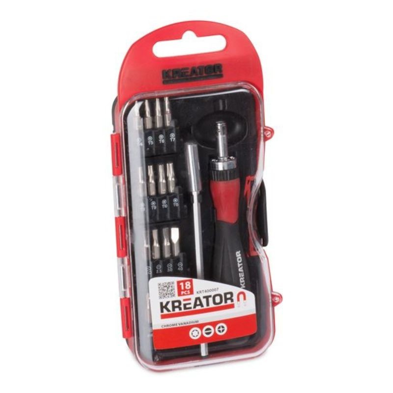 TRINQUETE DESTORNILLADOR KIT 18 PIEZAS