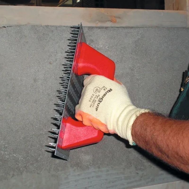 Rascador Monocapa 250x144 mm con Mango de Madera | Ferrolan