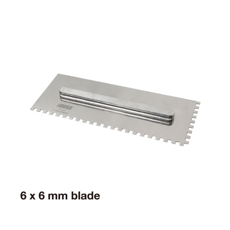 Juego de Llanas Dentadas Intercambiables con Estuche y Mango