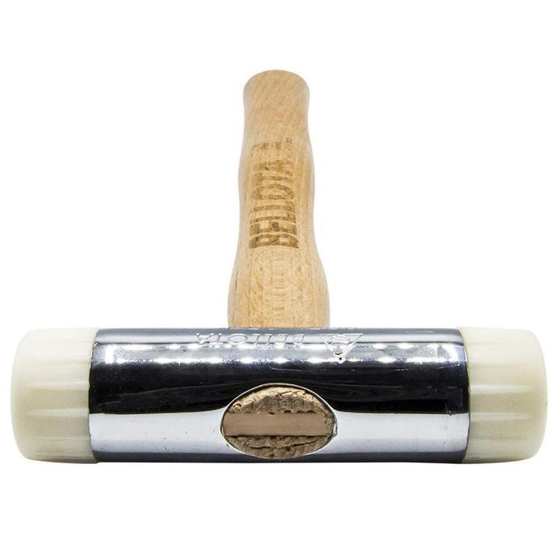 Martillo Profesional con Bocas de Nylon Intercambiables y Mango de Haya