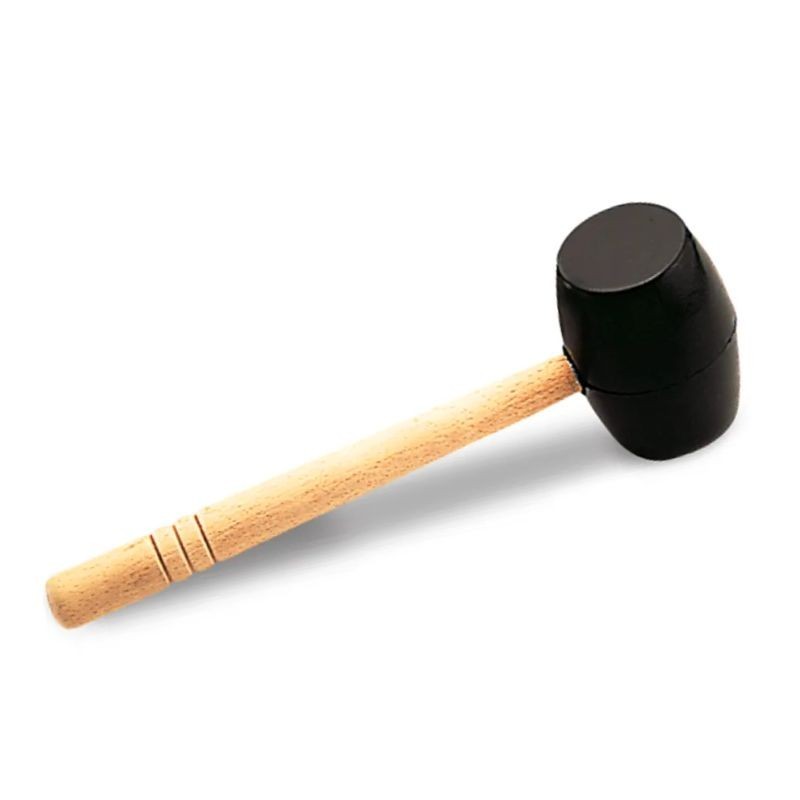 MAZA NEGRA DE CARAS PLANAS 500 GR