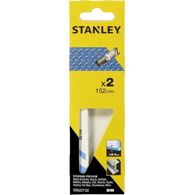 PACK 2 HOJAS SIERRA 152 FINO METAL