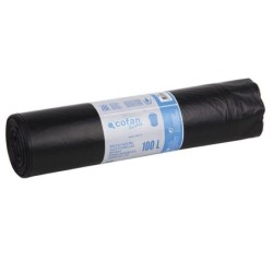 ROLLO 10 BOLSAS DE BASURA NEGRO 100L