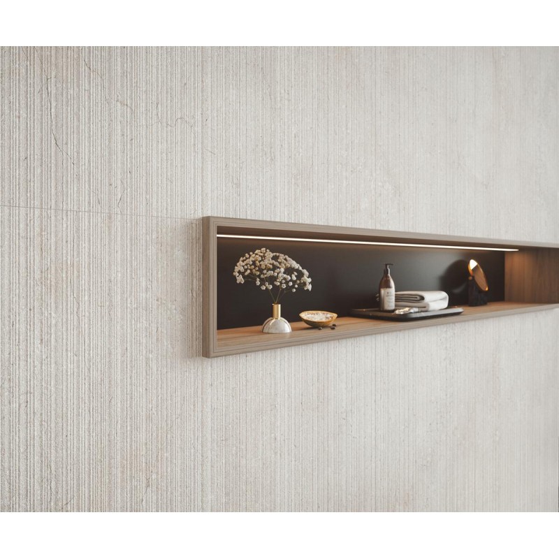 NUMEN WALL DECOR WHITE NATURAL 60X120 RECTIFICADO